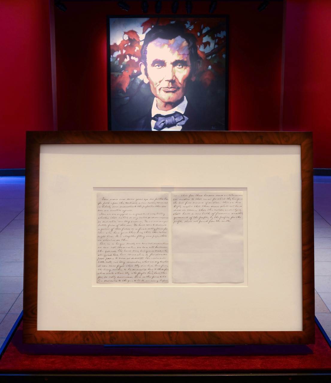 The Everett Copy of the Gettysburg Address
