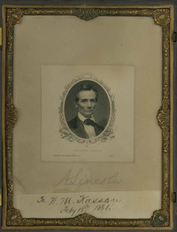 Portrait of Abraham Lincoln