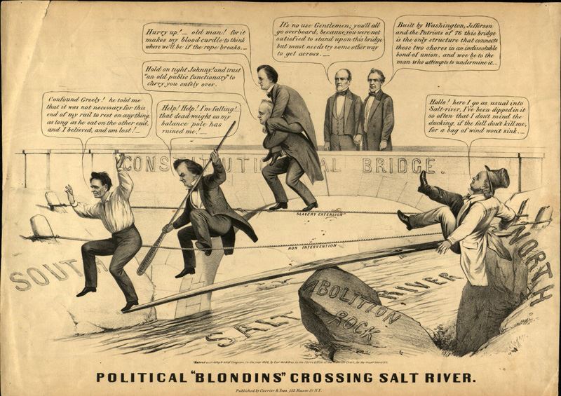 Political 'Blondins' Crossing Salt River