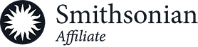 Smithsonian logo in a light blue color
